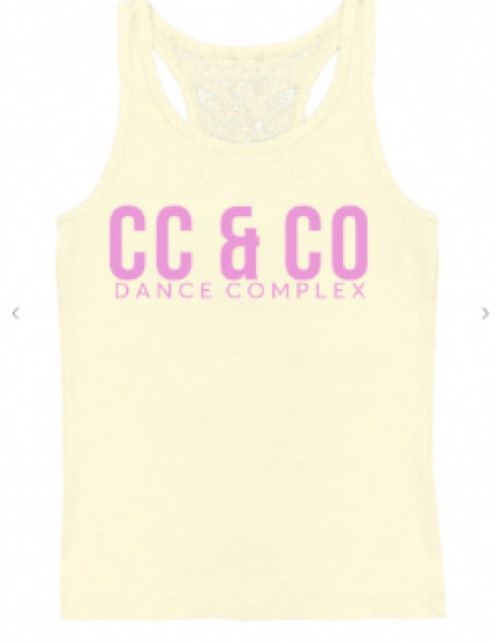 606 Youth Lace Racerback Tank