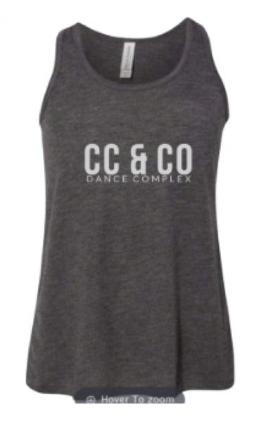 601 BELLA+CANVAS Youth Flowy Racerback Tank