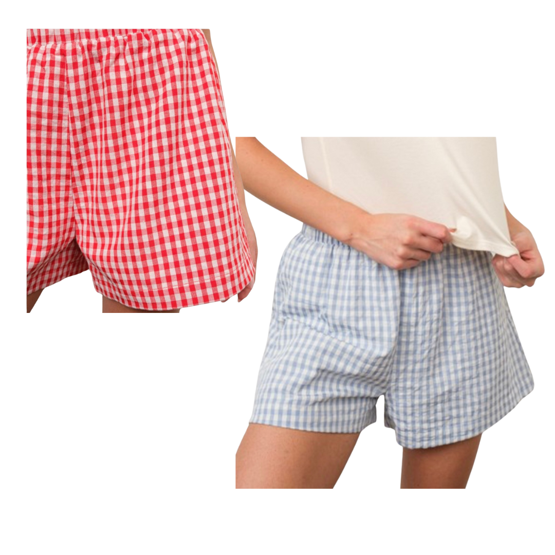 515 Gingham Boxers