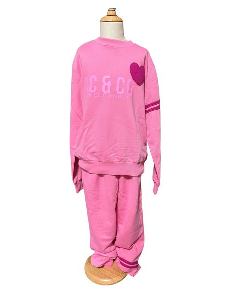 682 Mini Heart Throb Jogger Set