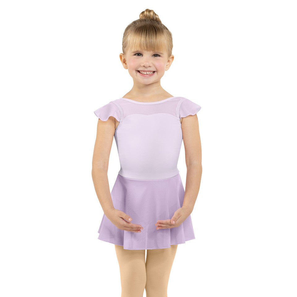 705 Sweetheart Flutter Sleeve Dress