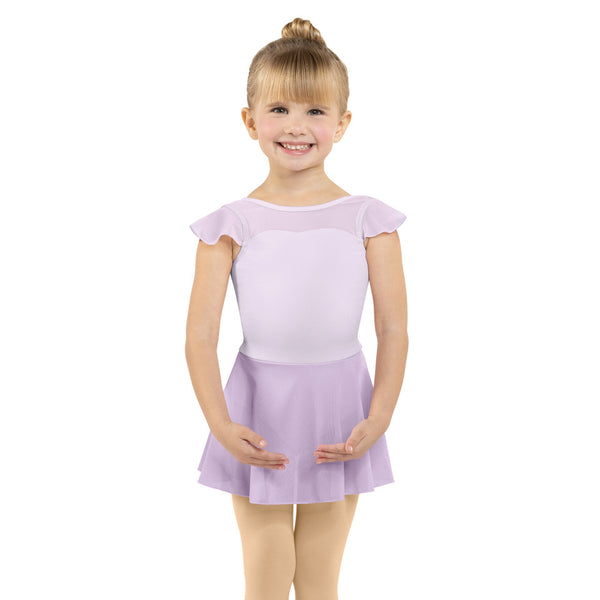 705 Sweetheart Flutter Sleeve Dress