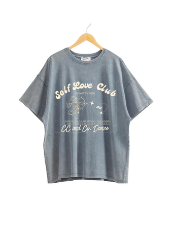 625 Self Love Club Oversized Tee