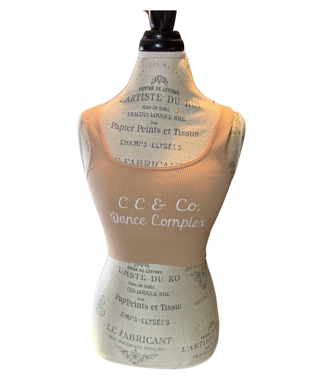 661 CC Embroidered Crop