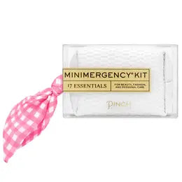PINCH mini emergency kit - Gingham - Blue or Pink