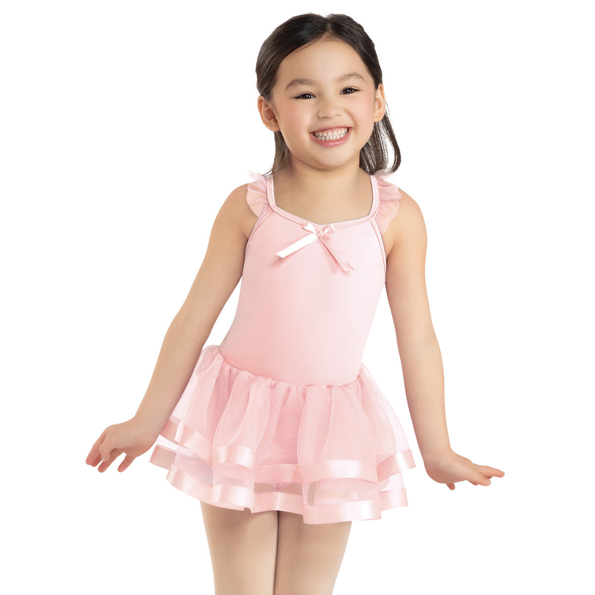 Girls Flutter Sleeve Dress