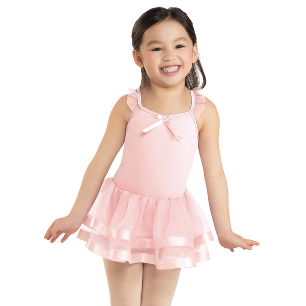 Girls Flutter Sleeve Dress