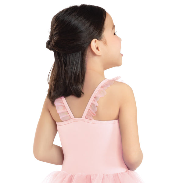Girls Flutter Sleeve Dress