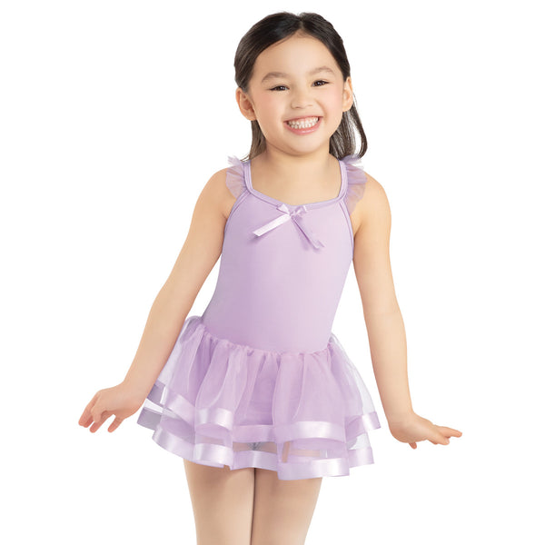 Girls Flutter Sleeve Dress