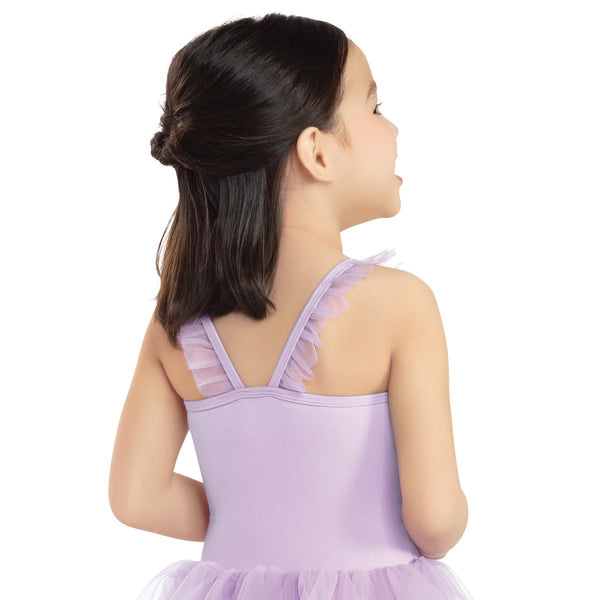 Girls Flutter Sleeve Dress