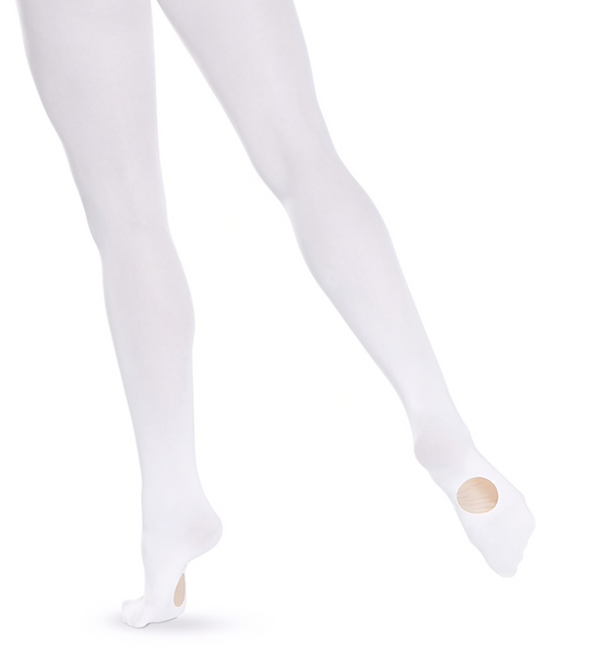 Revolution Convertible Tights -- White -- Child