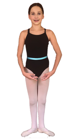 Adjustable Ballet Alignment Belt -- Turquoise -- Fusion