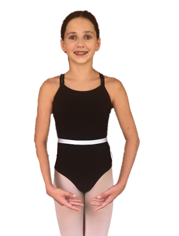 Adjustable Ballet Alignment Belt -- White -- Core