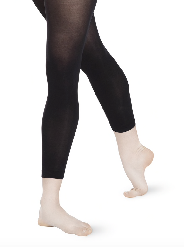 ➾ Black Dance tights footless, woman leggings | Ezabel article Ballet