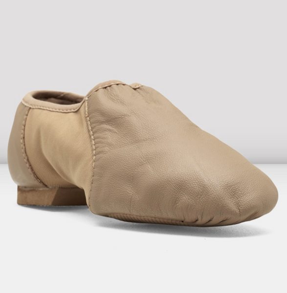 Bloch Jazz Shoe -- Tan Leather -- Youth & Adult