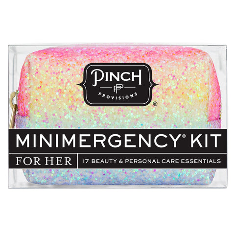 Rainbow Glitter Minimergency Kit!